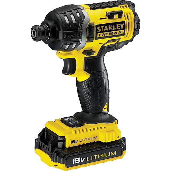 Stanley FatMax 18 V Akku-Schlagschrauber FMC645D2 inkl. 2 Ah Akkus mit Koff günstig online kaufen