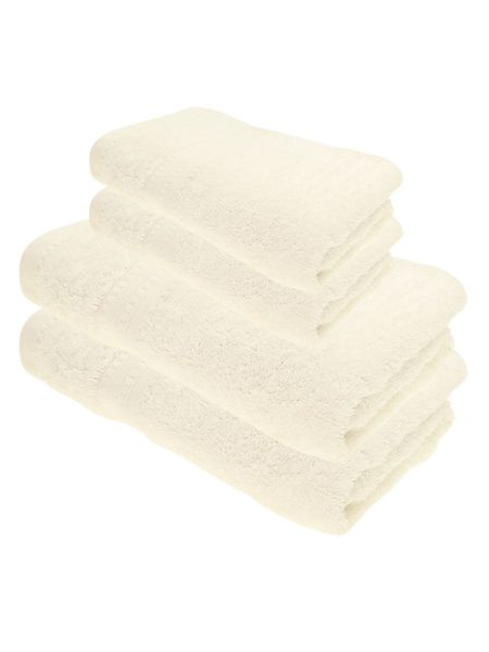 Julie Julsen Handtücher 4-Handtücher-Weiss, Bio-Baumwolle (4-St) günstig online kaufen