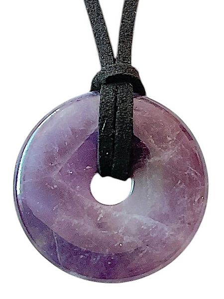 Steinfixx® Lange Kette echter Edelsteindonut 30 mm, incl. Geschenkbox, viel günstig online kaufen