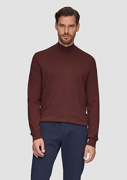 s.Oliver Longpullover Strickpullover Softer Turtleneckpullover aus Baumwoll günstig online kaufen