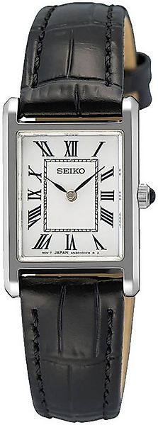 Seiko Quarzuhr SWR107P1, Armbanduhr, Damenuhr, Lederarmband, analog, Saphir günstig online kaufen