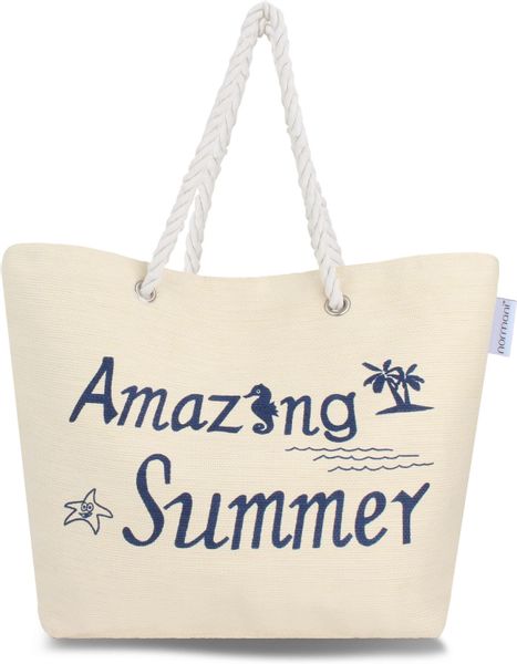 normani Strandtasche Bequeme Sommer-Umhängetasche, Strandtasche, Schulterta günstig online kaufen