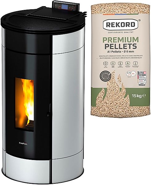 Freepoint Pelletofen Globe airtight, 11 kW, günstig online kaufen