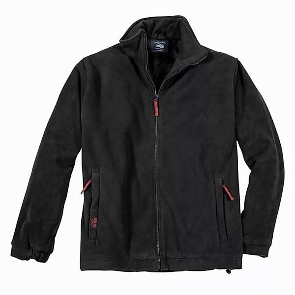 Brigg Fleecejacke Große Größen Fleecejacke schwarz von Brigg günstig online kaufen