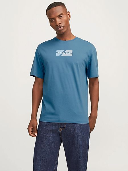 Jack & Jones Rundhalsshirt "JJECORP GRAPHIC TEE SS O-NECK NOOS" mit Logo Pr günstig online kaufen