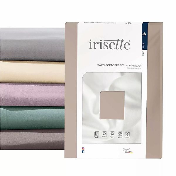 Irisette Spannbettlaken Jupiter 8, Mako-Jersey, Gummizug: günstig online kaufen