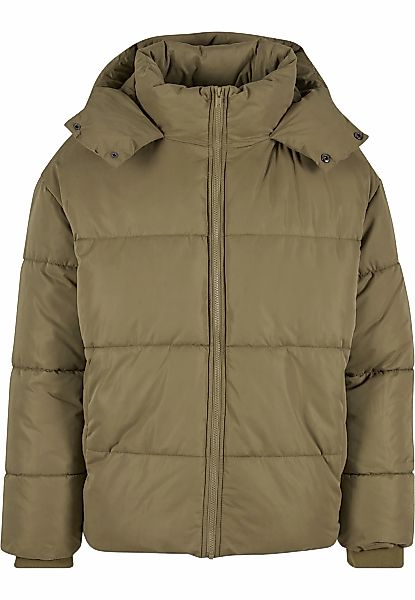 URBAN CLASSICS Winterjacke "Urban Classics Puffer Jacket With Flap Hood" 1 günstig online kaufen