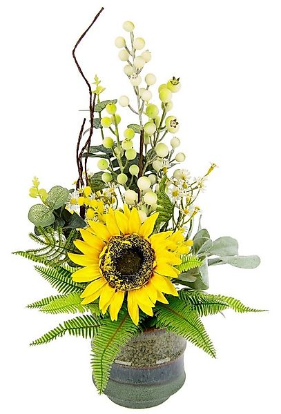 Kunstblume Sonnenblume, I.GE.A., Höhe 45 cm, Im Topf aus Keramik Blumen Arr günstig online kaufen