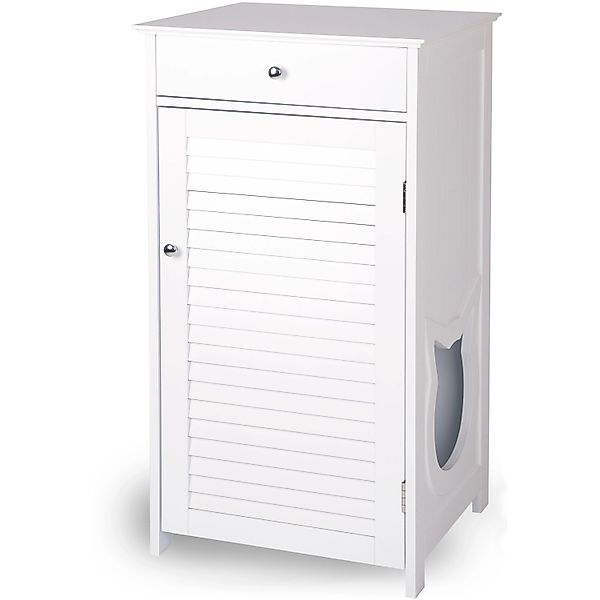 WONDERMAKE Tierhaus Katzenschrank für Katzentoilette Katzenklo-Schrank Katz günstig online kaufen