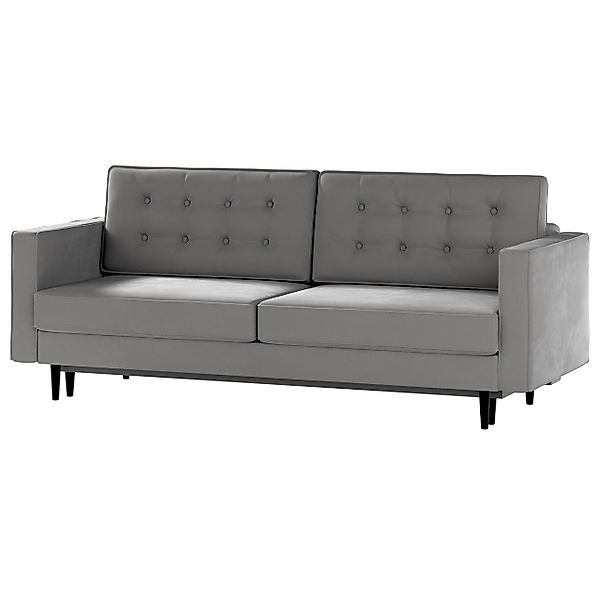Ausklappbares Sofa Svein, grau, 224x97x91, Polsterstoffe (RI91) günstig online kaufen