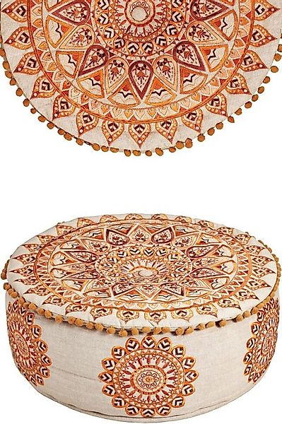 Marrakesch Orient & Mediterran Interior Pouf Orientalische Pouf Hocker Sitz günstig online kaufen