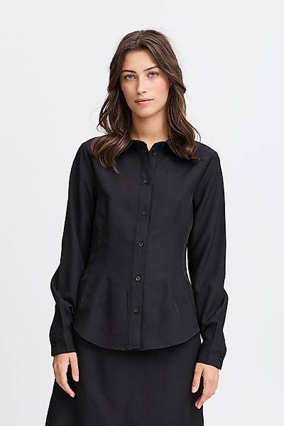 b.young Langarmbluse BYMMMIDDE SHORT SHIRT - günstig online kaufen