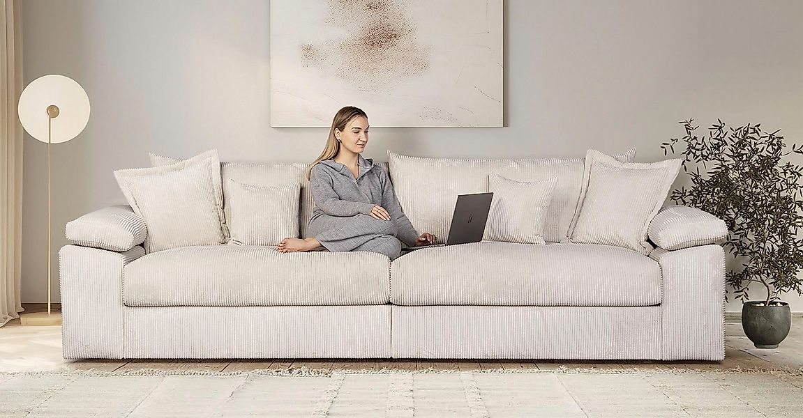 Home affaire Big-Sofa Soft&Cosy XXL, B: günstig online kaufen