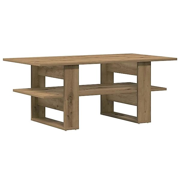 vidaXL Couchtisch Artisan-Eiche 102x55x42 cm Holzwerkstoff 855851 günstig online kaufen