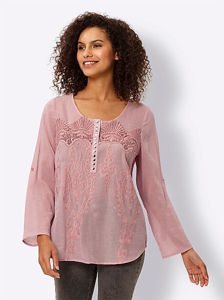 heine Klassische Bluse Baumwollbluse günstig online kaufen