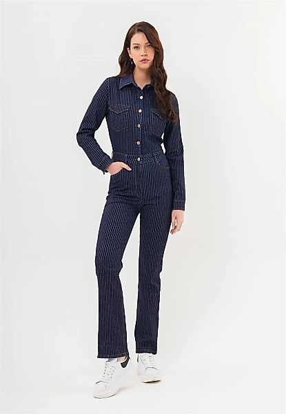 freshlions Jumpsuit "Danika" 1 Stk. im angesagten Jeans-Stil günstig online kaufen