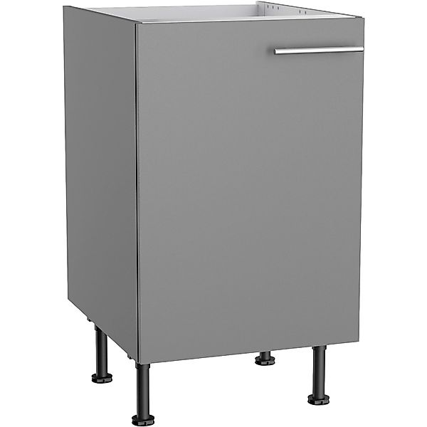 Optifit Küchen-Spülenunterschrank Mats825 50 cm x 87 cm x 58,4 cm Basaltgra günstig online kaufen