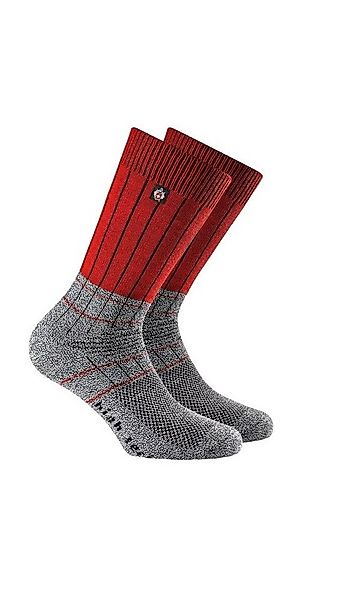 Rohner Socks Wandersocken SAC Fibre High Tech grau/rot - 1 Paar günstig online kaufen