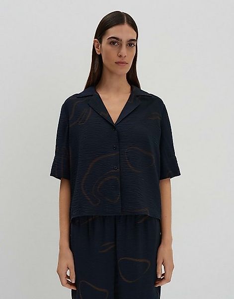 someday Kurzarmbluse ZESORA Loose mit abstarktem Printdesign günstig online kaufen