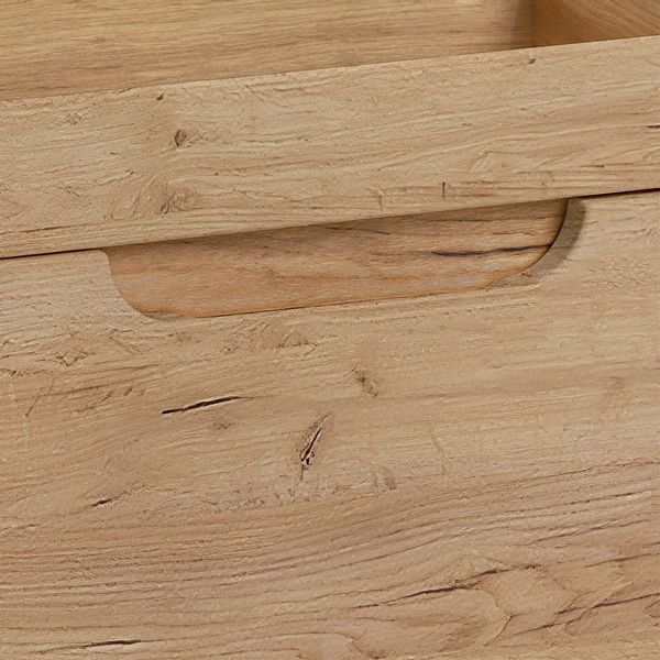 Lomadox Waschbeckenschrank LUTON-56-CRAFT Badezimmerschrank Gäste WC günstig online kaufen