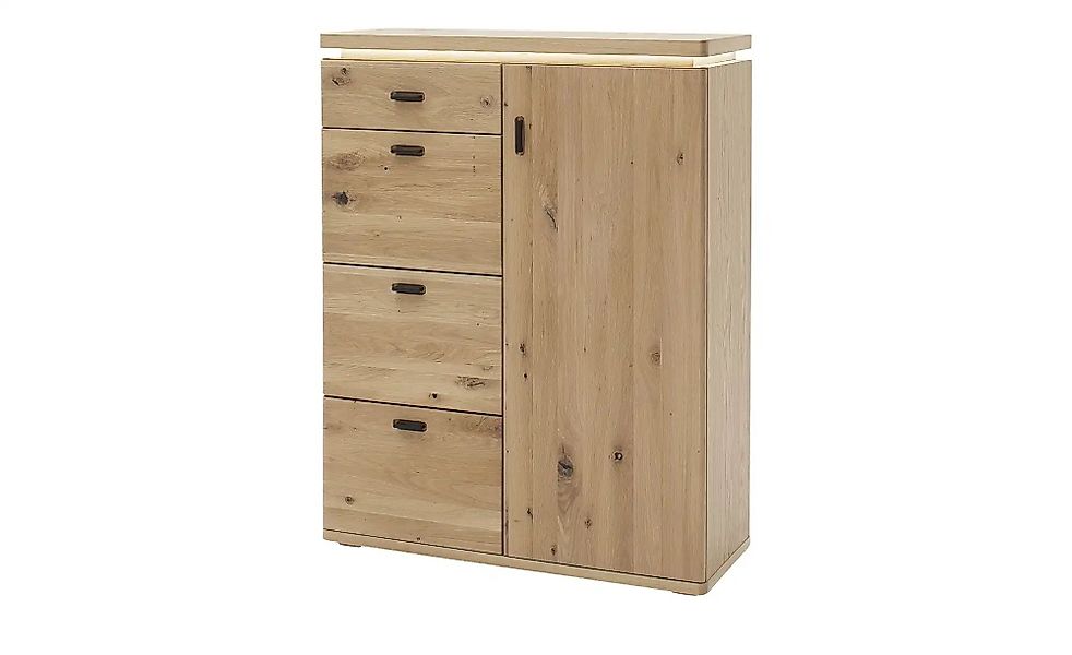 Sideboard  Woodland ¦ holzfarben ¦ Maße (cm): B: 100 H: 128 T: 38.0 Kommode günstig online kaufen