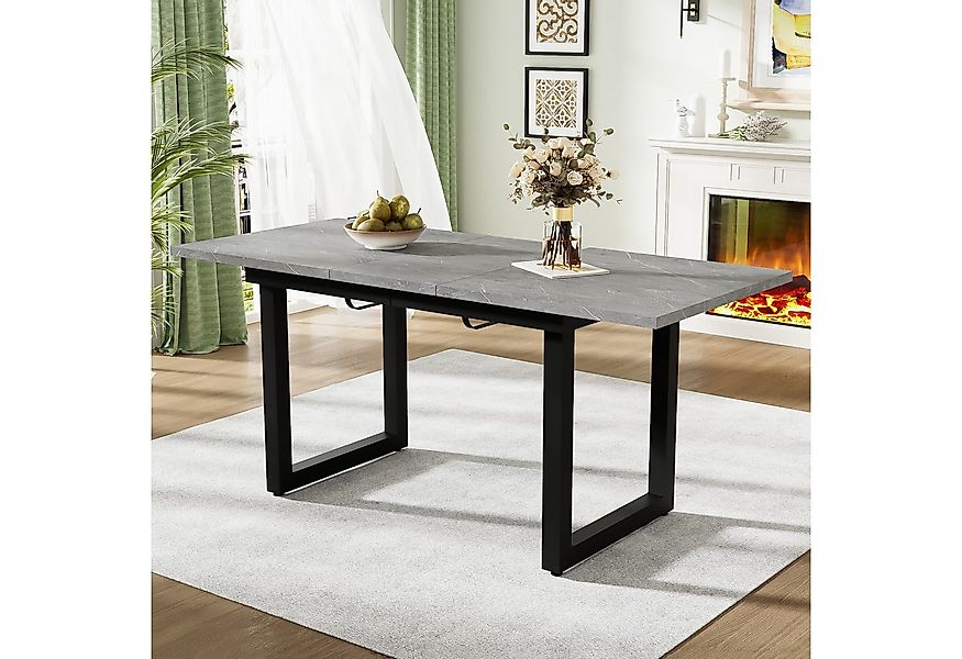 Flieks Esstisch (1-St), ausziehbar 140-180cm Tischplatte Küchentisch rechte günstig online kaufen