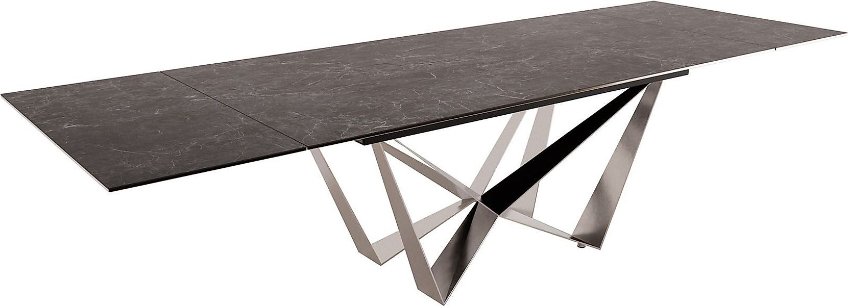 DELIFE Esstisch Edge, Keramik Laminam®Nero Greco günstig online kaufen