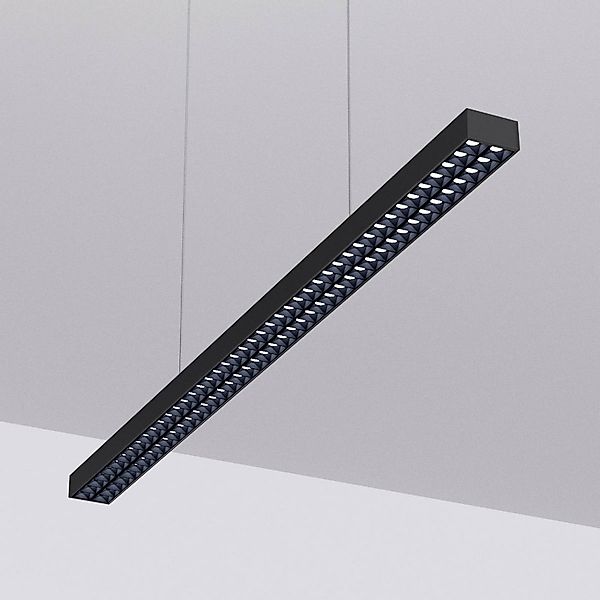 Arcchio LED-Büropendellampe Jolinda, schwarz, 118cm, up/down günstig online kaufen