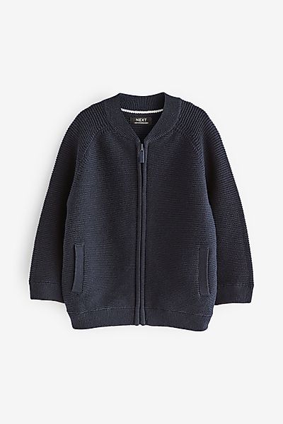 Next Strickjacke Bomberjacke mit durchgehendem Reißverschluss günstig online kaufen