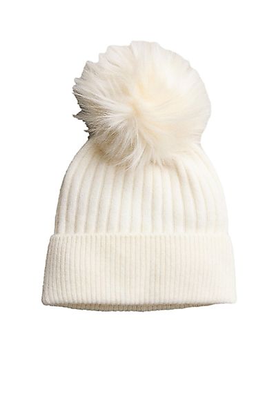 Next Strickmütze Bommel-Strickmütze aus 100 % Kaschmir günstig online kaufen