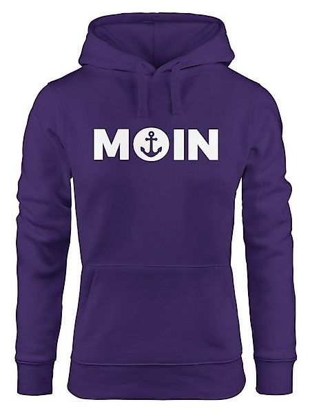 MoonWorks Hoodie Trend Kapuzen-Pullover Damen Moin mit Anker Hoodie günstig online kaufen