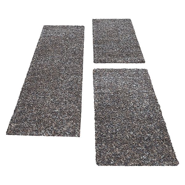 Carpettex Hochflor-Bettumrandung Unicolor - Einfarbig, Höhe günstig online kaufen