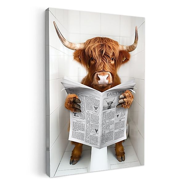 OneMillionCanvasses® Leinwandbild Hochlandbewohner - Tier - günstig online kaufen