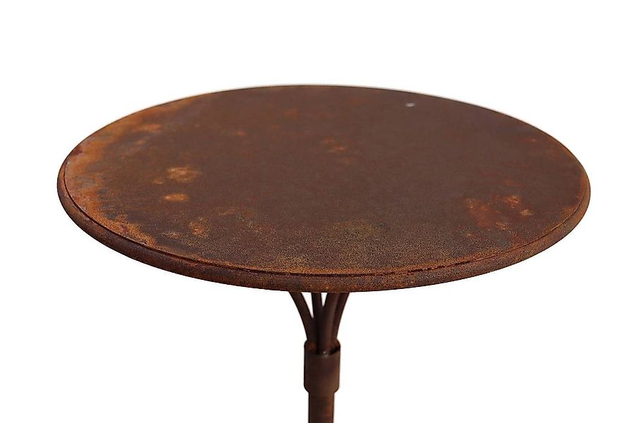 Hirsch Terracotta Gartentisch Gartenstecktisch rund Ø günstig online kaufen