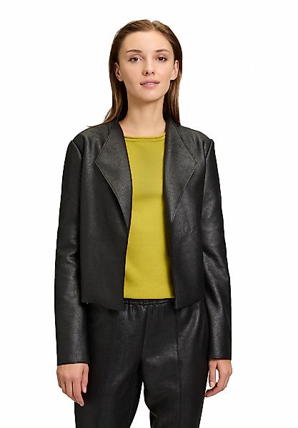 Cartoon Jackenblazer "Cartoon Damen Blazer-Jacke mit offenem Saum", Materia günstig online kaufen