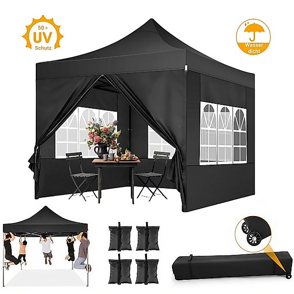 Tooluck Faltpavillon 3x3m Premium Pavillon mit günstig online kaufen