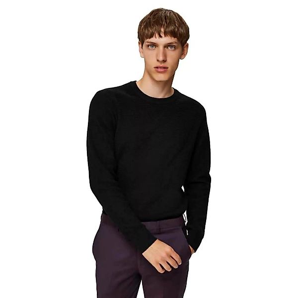 Selected Cornelius Structure Rundhalsausschnitt Sweater XL Black günstig online kaufen
