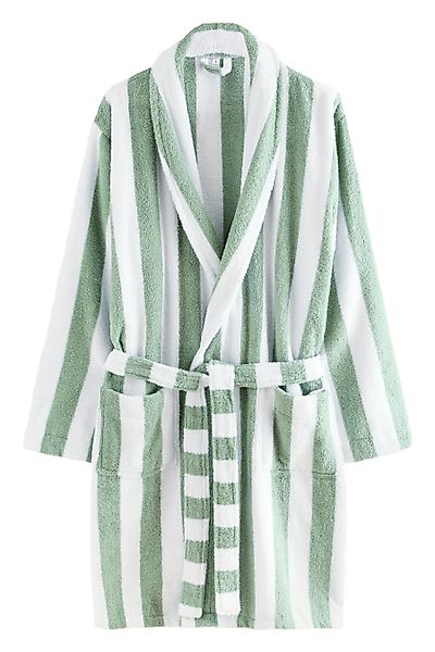 Next Herrenbademantel Signature Bademantel aus Baumwollfrottee, günstig online kaufen