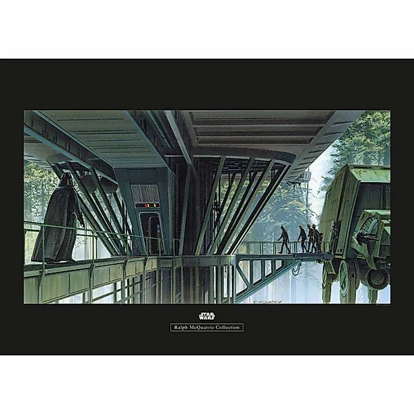 Komar Poster Star Wars Classic RMQ Endor Dock Star Wars B/L: ca. 70x50 cm günstig online kaufen