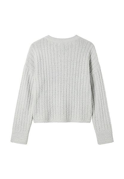 Noisy may Strickpullover Schickes Design mit einzigartigem Zopfmuster (1-tl günstig online kaufen
