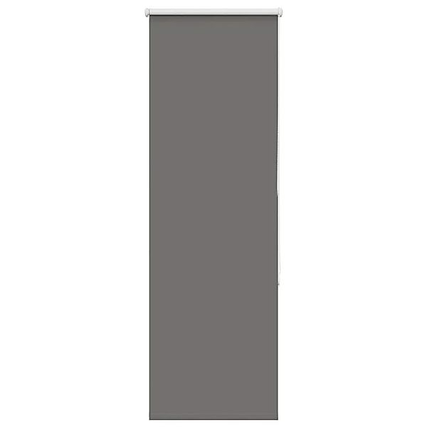 vidaXL Verdunkelungsrollo Grau 55x150 cm Stoffbreite 50,7 cm Polyester 4011 günstig online kaufen