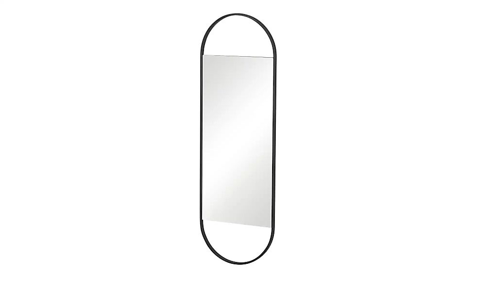 Spiegel  Gardola ¦ schwarz ¦ Metall,Glas ¦ Maße (cm): B: 39,5 H: 120 T: 2.0 günstig online kaufen