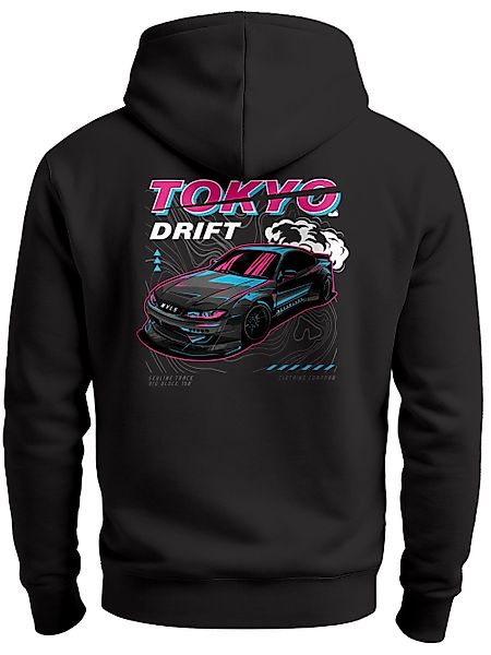 Neverless Hoodie Hoodie Backprint Herren Tokyo günstig online kaufen