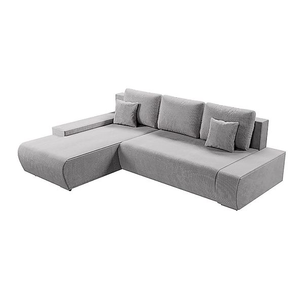 Juskys Ecksofa Iseo, modern, L-Form, Schlaffunktion, günstig online kaufen