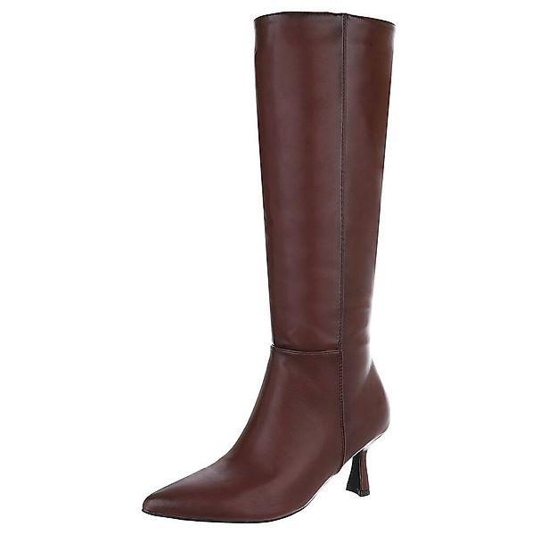 Ital-Design Elegante Damenstiefel mit Absatz für jeden Anlass Stiefel (9015 günstig online kaufen