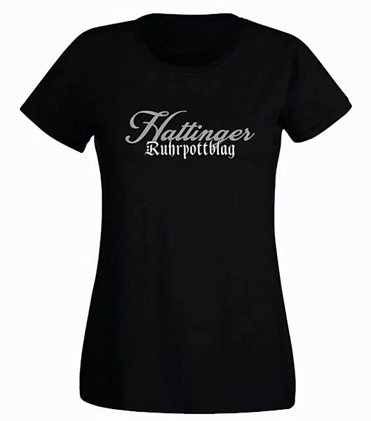 G-graphics T-Shirt Hattinger Ruhrpottblag Slim-fit Damen T-Shirt mit Ruhrge günstig online kaufen