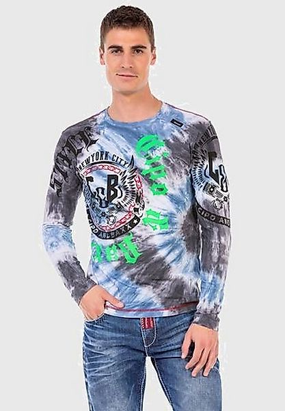 Cipo & Baxx T-Shirt Sweatshirts mit trendigem Print günstig online kaufen