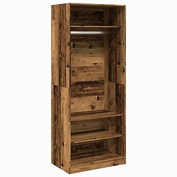 vidaXL Kleiderschrank Kleiderschrank Altholz-Optik 80x50x200 cm Spanplatte günstig online kaufen