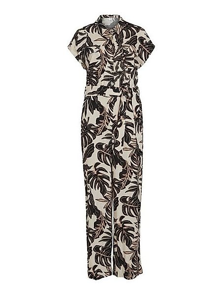 Vila Jumpsuit Einteiler Hosenanzug mit Bindegürtel VIPANA S/S JUMPSUIT #3 günstig online kaufen