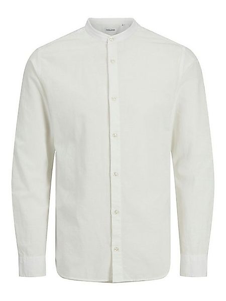 Jack & Jones Langarmhemd JJEBREEZE LINEN BLEND BAND SHIRT LS günstig online kaufen